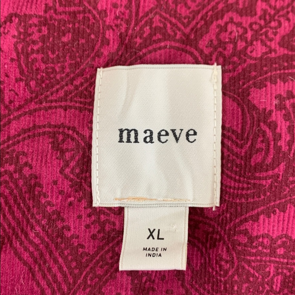 Anthro Maeve Bettina Corduroy Shirt Dress - Picture 10 of 13